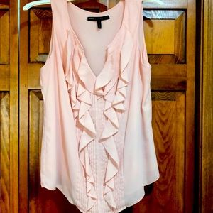 White House Black Market light pink blouse. Size small.